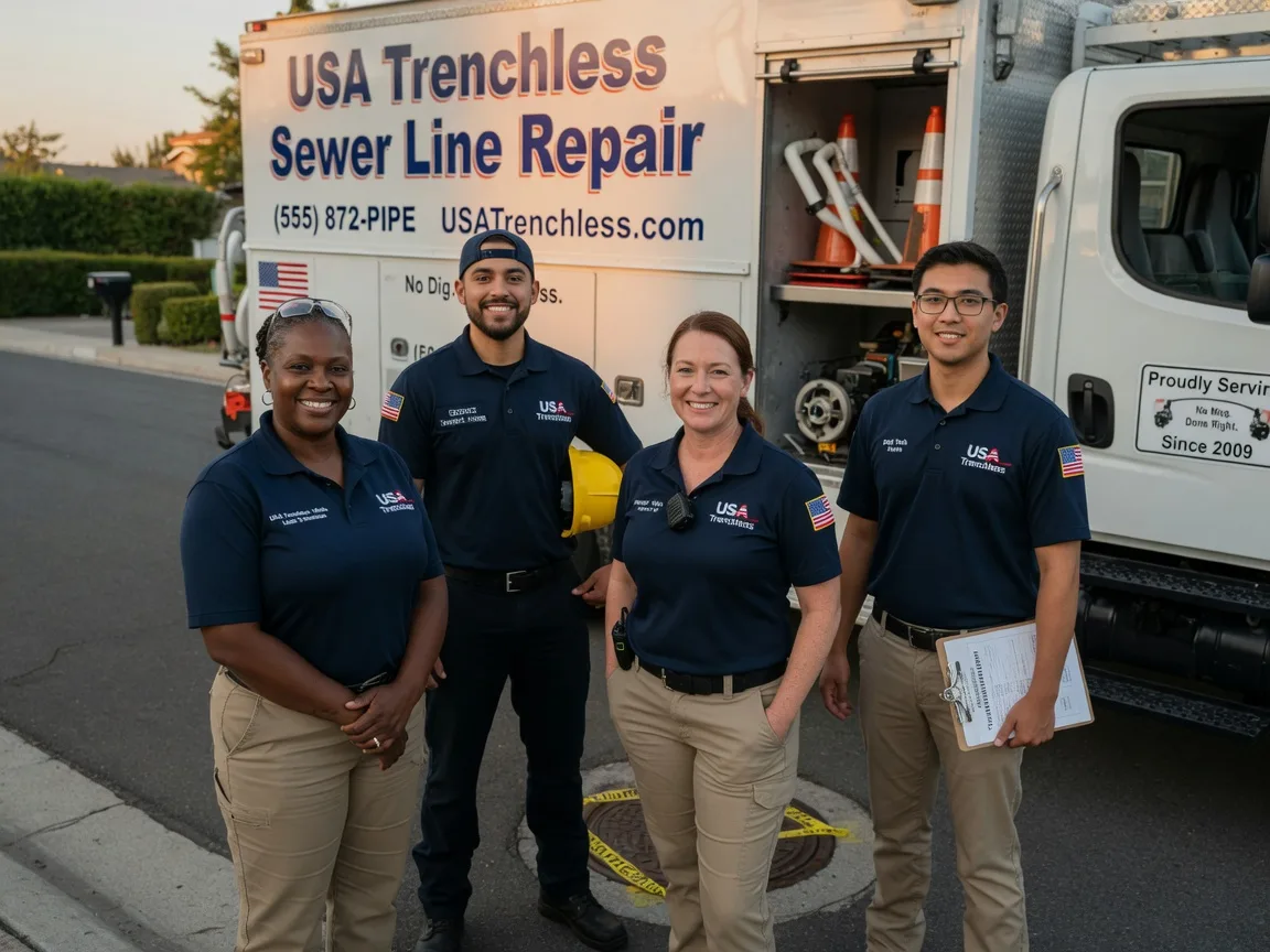 Sewer Line Repair company in Pointe Aux Pins, MI